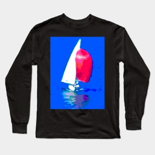 The Red Spinnaker ! Long Sleeve T-Shirt